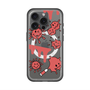 スリムプロテクションプレミアムケース with MagSafe［ PAINTING SMILE Red ］