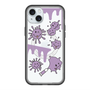 スリムプロテクションプレミアムケース with MagSafe［ PAINTING SMILE Purple ］