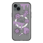 スリムプロテクションプレミアムケース with MagSafe［ PAINTING SMILE Purple ］