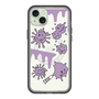 スリムプロテクションプレミアムケース with MagSafe［ PAINTING SMILE Purple ］