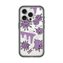 スリムプロテクションプレミアムケース with MagSafe［ PAINTING SMILE Purple ］