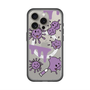 スリムプロテクションプレミアムケース with MagSafe［ PAINTING SMILE Purple ］