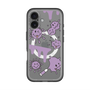スリムプロテクションプレミアムケース with MagSafe［ PAINTING SMILE Purple ］