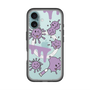 スリムプロテクションプレミアムケース with MagSafe［ PAINTING SMILE Purple ］