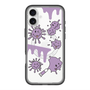 スリムプロテクションプレミアムケース with MagSafe［ PAINTING SMILE Purple ］