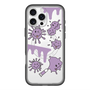 スリムプロテクションプレミアムケース with MagSafe［ PAINTING SMILE Purple ］