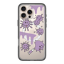 スリムプロテクションプレミアムケース with MagSafe［ PAINTING SMILE Purple ］