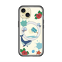 スリムプロテクションプレミアムケース with MagSafe［ DRAWING PAPER Blue ］