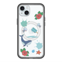 スリムプロテクションプレミアムケース with MagSafe［ DRAWING PAPER Blue ］