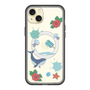 スリムプロテクションプレミアムケース with MagSafe［ DRAWING PAPER Blue ］