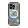 スリムプロテクションプレミアムケース with MagSafe［ DRAWING PAPER Blue ］