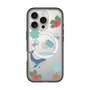 スリムプロテクションプレミアムケース with MagSafe［ DRAWING PAPER Blue ］