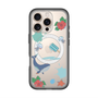 スリムプロテクションプレミアムケース with MagSafe［ DRAWING PAPER Blue ］