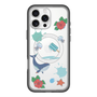 スリムプロテクションプレミアムケース with MagSafe［ DRAWING PAPER Blue ］