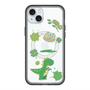 スリムプロテクションプレミアムケース with MagSafe［ DRAWING PAPER Green ］