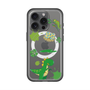 スリムプロテクションプレミアムケース with MagSafe［ DRAWING PAPER Green ］