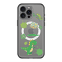 スリムプロテクションプレミアムケース with MagSafe［ DRAWING PAPER Green ］