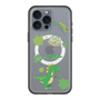スリムプロテクションプレミアムケース with MagSafe［ DRAWING PAPER Green ］