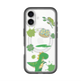 スリムプロテクションプレミアムケース with MagSafe［ DRAWING PAPER Green ］