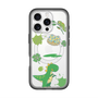 スリムプロテクションプレミアムケース with MagSafe［ DRAWING PAPER Green ］