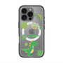 スリムプロテクションプレミアムケース with MagSafe［ DRAWING PAPER Green ］