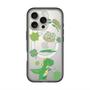 スリムプロテクションプレミアムケース with MagSafe［ DRAWING PAPER Green ］