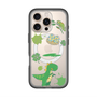 スリムプロテクションプレミアムケース with MagSafe［ DRAWING PAPER Green ］