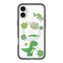 スリムプロテクションプレミアムケース with MagSafe［ DRAWING PAPER Green ］