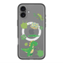スリムプロテクションプレミアムケース with MagSafe［ DRAWING PAPER Green ］