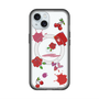 スリムプロテクションプレミアムケース with MagSafe［ DRAWING PAPER Red ］