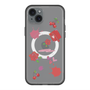 スリムプロテクションプレミアムケース with MagSafe［ DRAWING PAPER Red ］