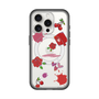 スリムプロテクションプレミアムケース with MagSafe［ DRAWING PAPER Red ］