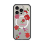 スリムプロテクションプレミアムケース with MagSafe［ DRAWING PAPER Red ］