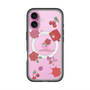 スリムプロテクションプレミアムケース with MagSafe［ DRAWING PAPER Red ］
