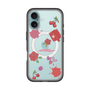 スリムプロテクションプレミアムケース with MagSafe［ DRAWING PAPER Red ］