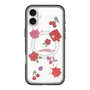 スリムプロテクションプレミアムケース with MagSafe［ DRAWING PAPER Red ］