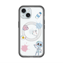 スリムプロテクションプレミアムケース with MagSafe［ DRAWING PAPER White ］