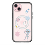 スリムプロテクションプレミアムケース with MagSafe［ DRAWING PAPER White ］