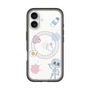 スリムプロテクションプレミアムケース with MagSafe［ DRAWING PAPER White ］