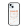 スリムプロテクションプレミアムケース with MagSafe［ SAVAGE Orange ］