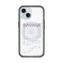 スリムプロテクションプレミアムケース with MagSafe［ SAVAGE Purple ］