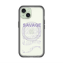 スリムプロテクションプレミアムケース with MagSafe［ SAVAGE Purple ］