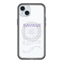 スリムプロテクションプレミアムケース with MagSafe［ SAVAGE Purple ］