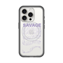 スリムプロテクションプレミアムケース with MagSafe［ SAVAGE Purple ］