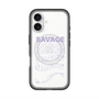 スリムプロテクションプレミアムケース with MagSafe［ SAVAGE Purple ］