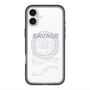 スリムプロテクションプレミアムケース with MagSafe［ SAVAGE Purple ］