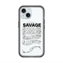 スリムプロテクションプレミアムケース with MagSafe［ SAVAGE Black ］