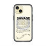 スリムプロテクションプレミアムケース with MagSafe［ SAVAGE Black ］