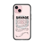 スリムプロテクションプレミアムケース with MagSafe［ SAVAGE Black ］