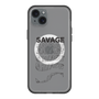 スリムプロテクションプレミアムケース with MagSafe［ SAVAGE Black ］